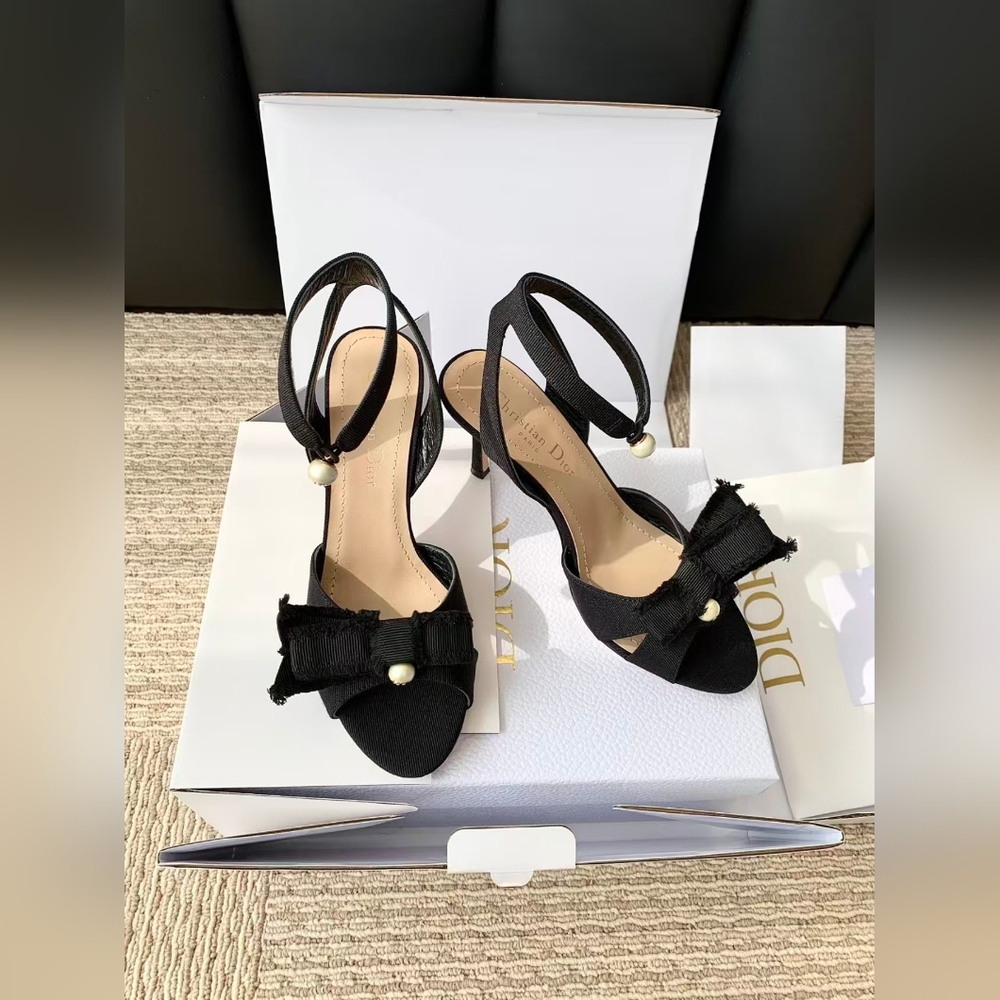 The Adiorable heeled sandal, fresh addition to the Cruise 2025 collection, embod
